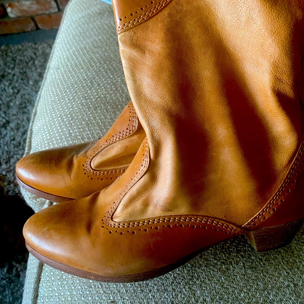 Diesel Leather Boots